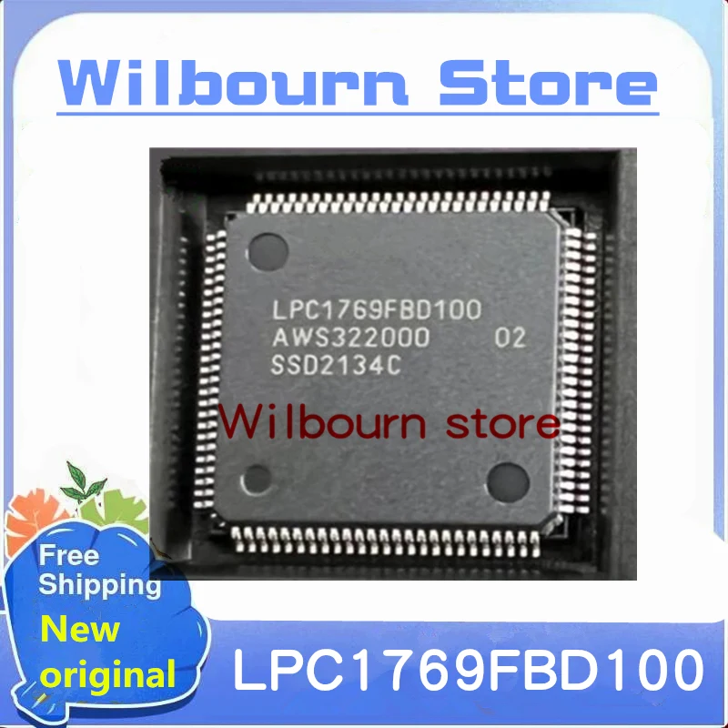 

2PCS~20PCS/LOT LPC1769FBD100 LQFP100 New original stock