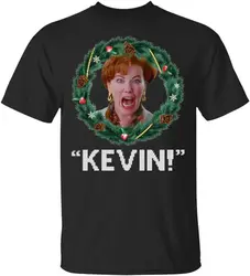 Home Alone Kevin Funny Christmas T-Shirt for Family S-5XL