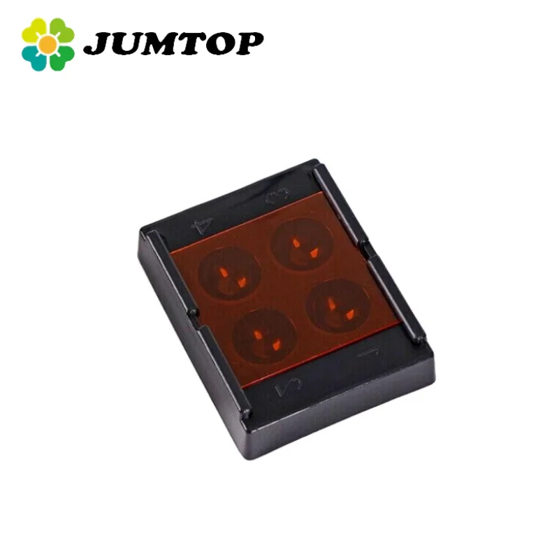 JUMTOP 1 Box Dental Veneer Storage Box Teeth Patch Shading Light Storage Box Dentistry Tools
