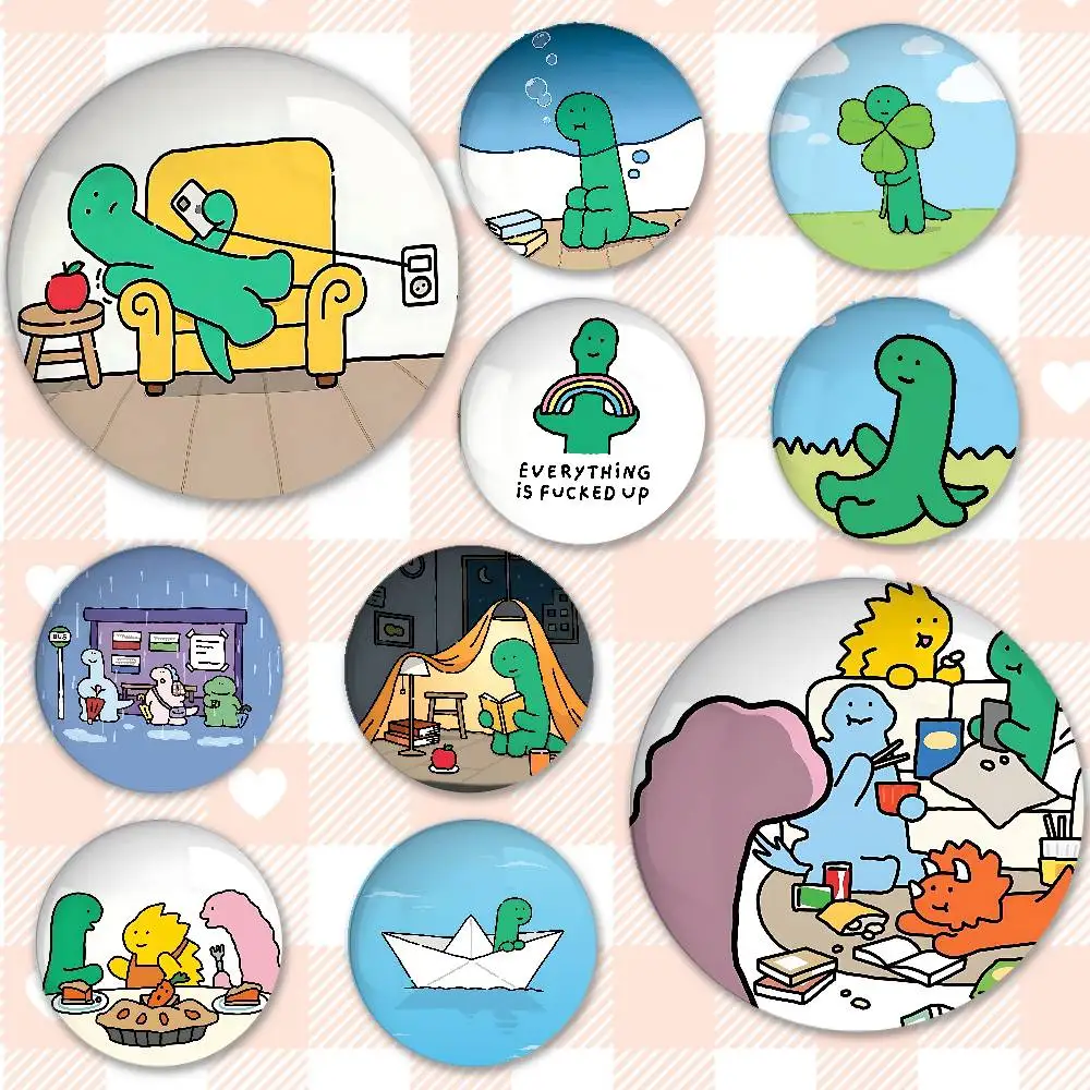 

J-JogumanS Badges Lapel Pins Cartoon Venti Wanderer Brooch Badge Fans Toys Gifts Men Women Backpack Jewelry Accessories