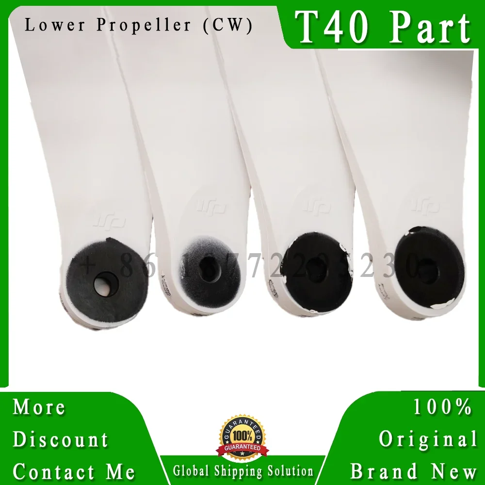 Original Agras T40 Lower Propeller CW White Brand New for Dji T40 Agricultural Drone Repair Replacement