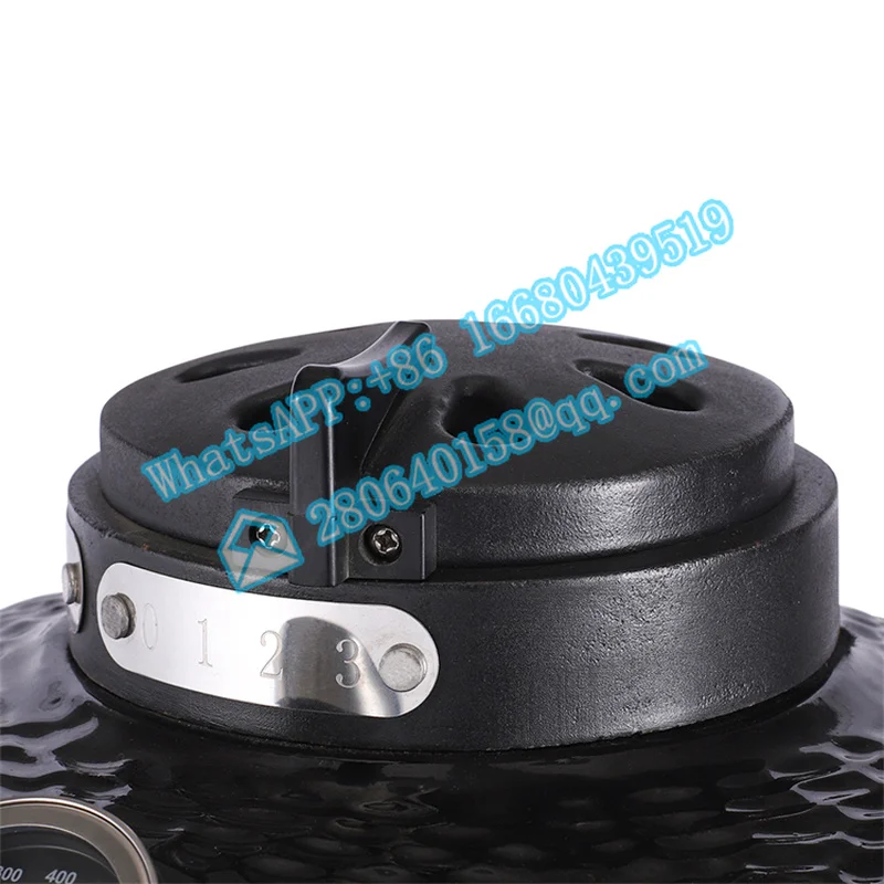 Kamado-Parrilla portátil de cerámica para cocinar al aire libre, asador de pollo, huevo verde, Horno de carbón, parrilla superior para interiores