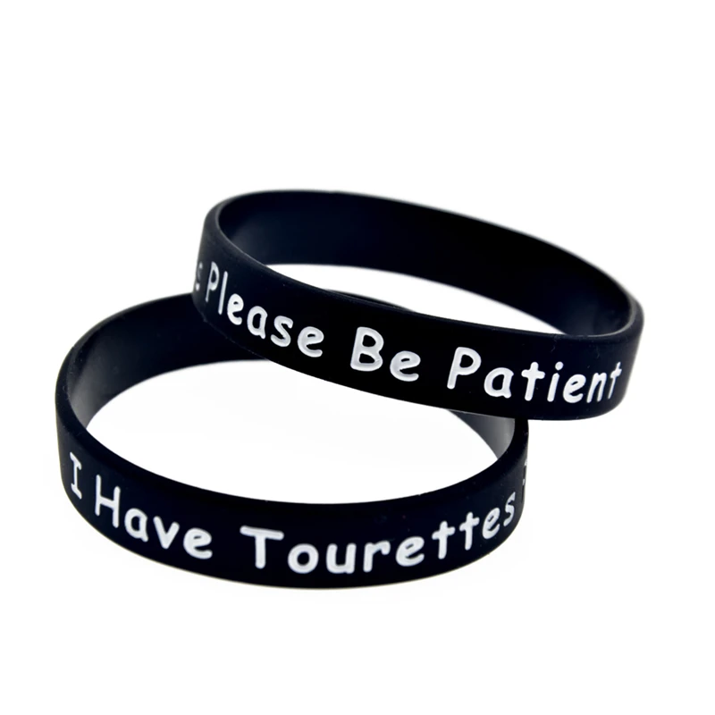 1 PC Tourette Syndrome Alert Bracelet 