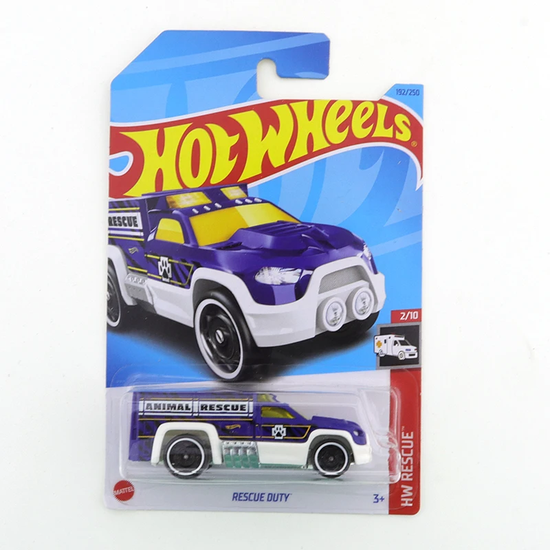 Hot Wheels Mini Alloy Coupe RESCUE DUTY 1/64 Metal Diecast Model Car Kids Toys Gift