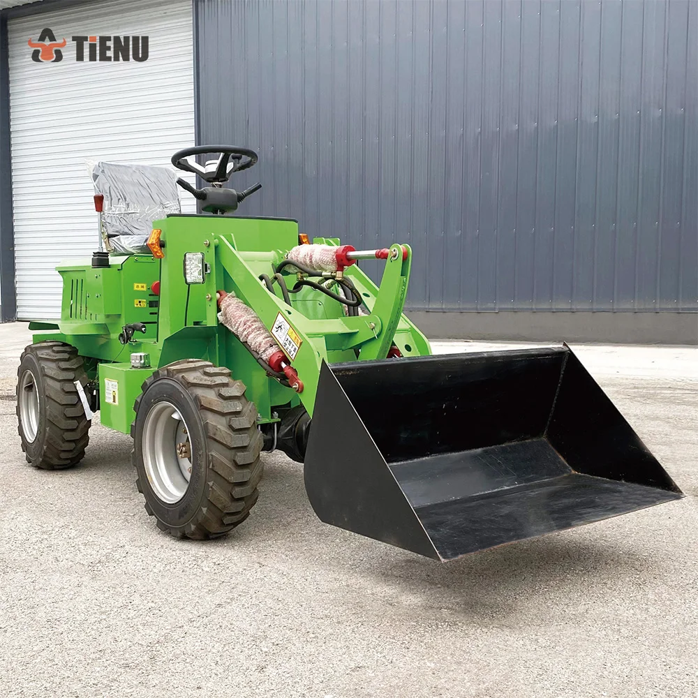 Hot Selling Mini Loader Production Wholesale Small Crawler Wheel Loader Diesel Electric Minilader