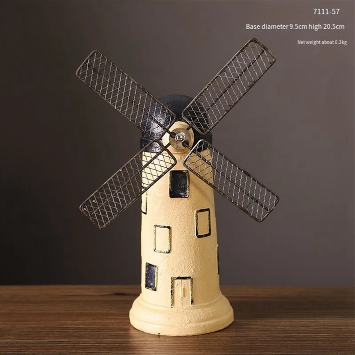 

Reliable Money Box Resin Piggy Bank Retro SavingBox Retro Saving Pot Windmill Crafts Netherlands Resin Craf