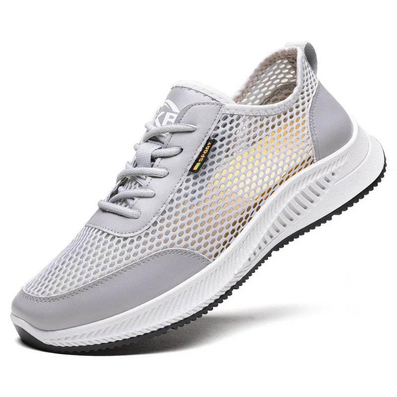 Breathable Outdoor Mesh Light Sneakers Men Casual Shoes  Male Fashion Casual Shoes 2023 Comfortable Casual Footwear Men Shoes