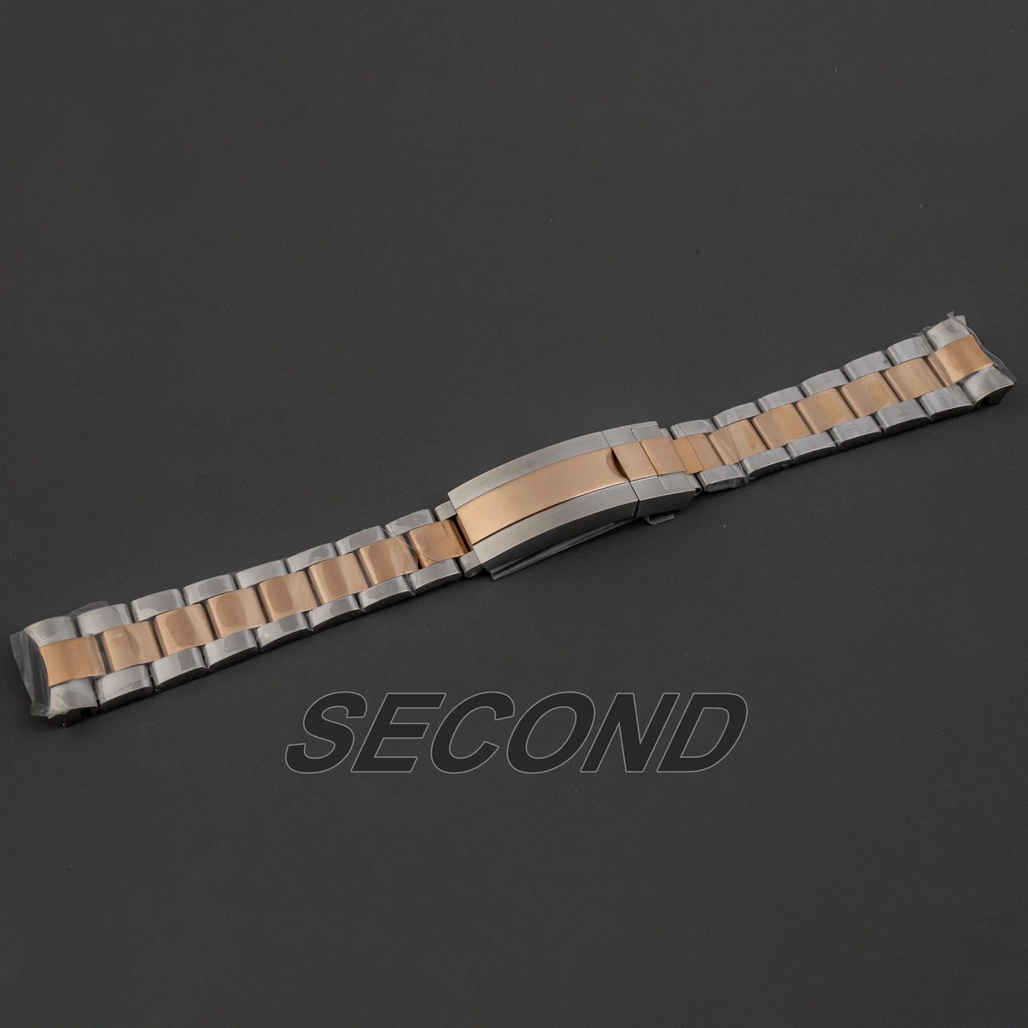 20mm Gold Watch Strap Jubilee/Oyster Wristband For Submariner GMT Stainless Steel Watchband Folding Buckle Bracelet Watch Parts