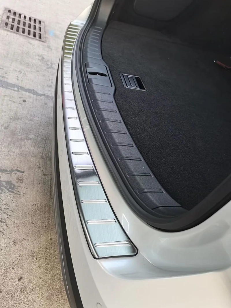 For Lexus RX(ALA10/ALH10）RX350 450h 500h 2022 2023 Stainless Steel Rear Bumper Protection Window Sill Outside Trunks Decorative