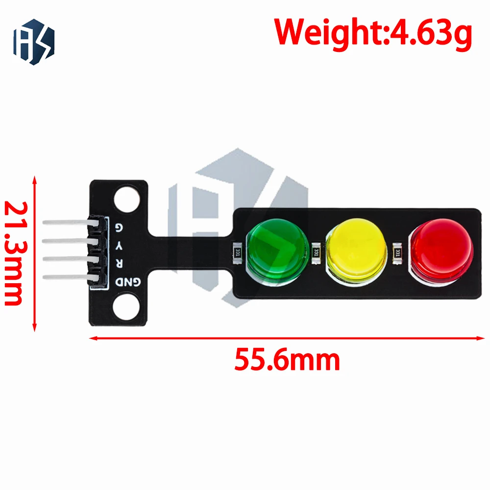 1PCS  LED traffic lights light-emitting module / digital signal output Traffic light module / electronic building blocks