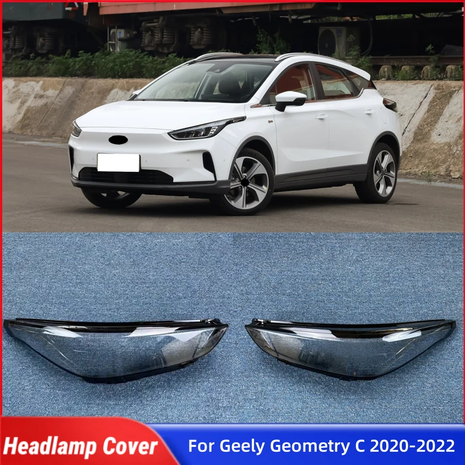 

Для Geely Geometry C 2020 2021 2022, запасные части для автомобиля, линзы, корпус фары, линзы