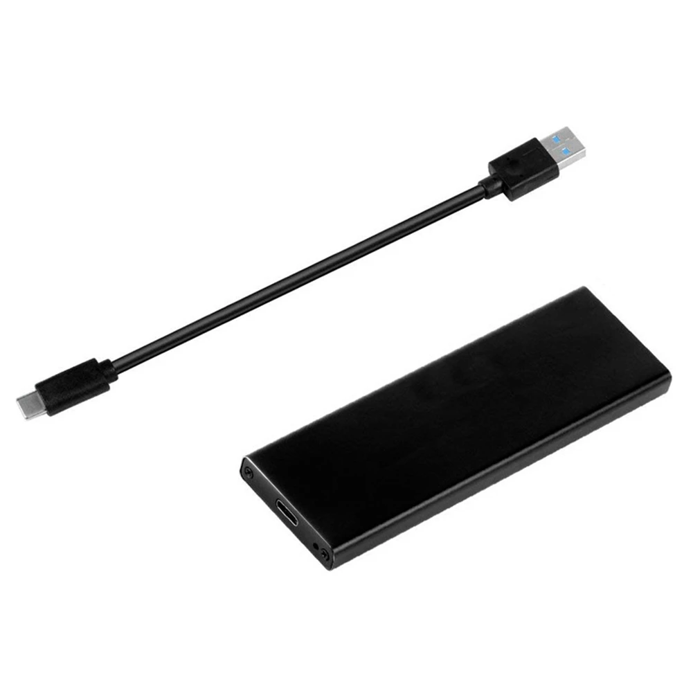 For 2010 2011 Air A1369 A1370 SSD Case USB3.2 GEN2 to 12+6Pin M.2 SATA SSD Enclosure 6Gbps M2 SSD Box A-C Cable