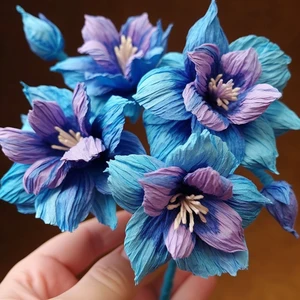 9 Main Sales Flower Crepom Paper - №1