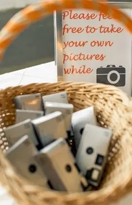 2-12PCS Wedding Disposable Camera One Time 35mm Film Camera 17 Roll Flash Camera for Anniversary Birthday Gift Party Vacation