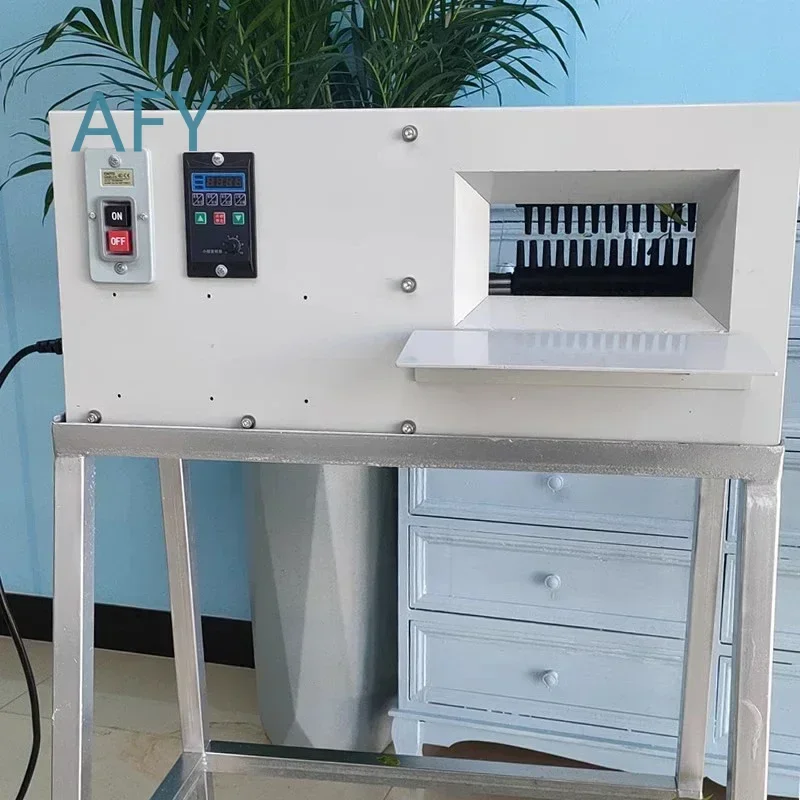 Desktop Flower Thorn Removal Machine 550W for Rose Deburring Root Cutting Electric Flower Trimmer for Commercial Use 220V