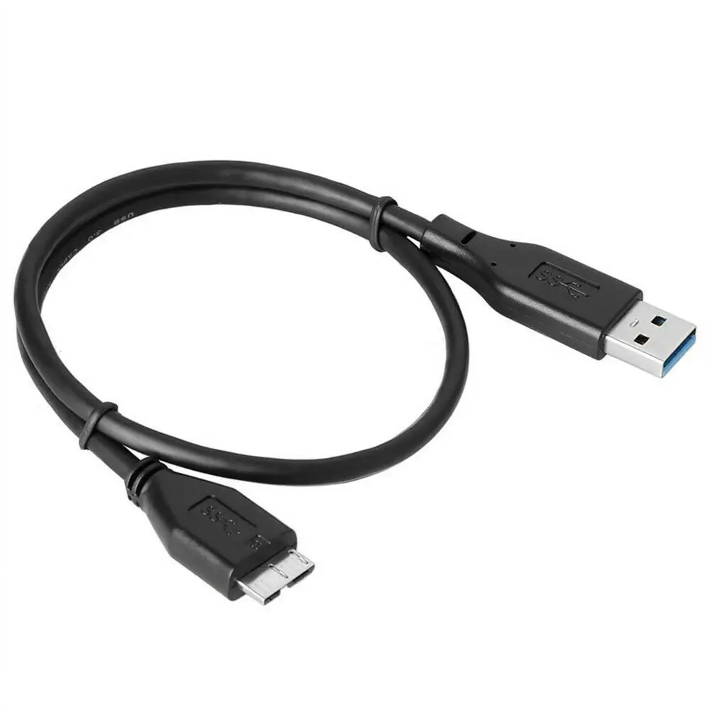 HDD Cable Mobile Hard Disk Data Transfer Adapter Cord Micro B USB 3.0 Cable Data Sync Cable Cord Hard Drive Cable HDD Data Wire view 3