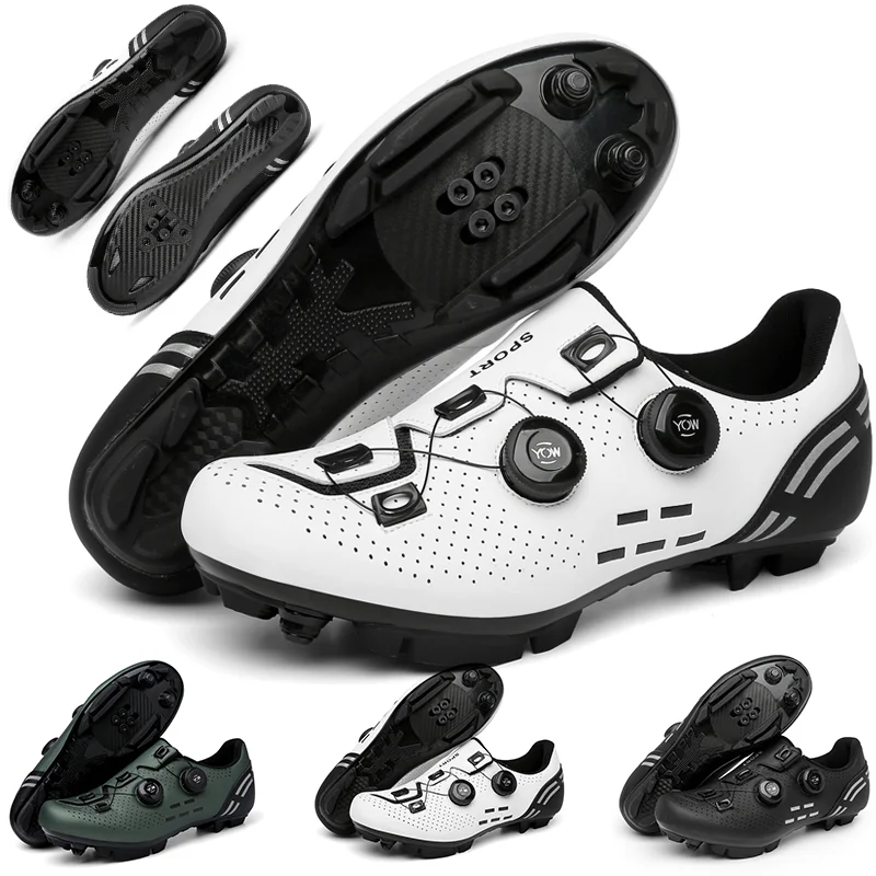 

Cycling Shoes Updated Model Mtb Bike Men Racing Contest Self-Locking Speed Bicycle Sneakers Women Cleats Road Cycling Footwear