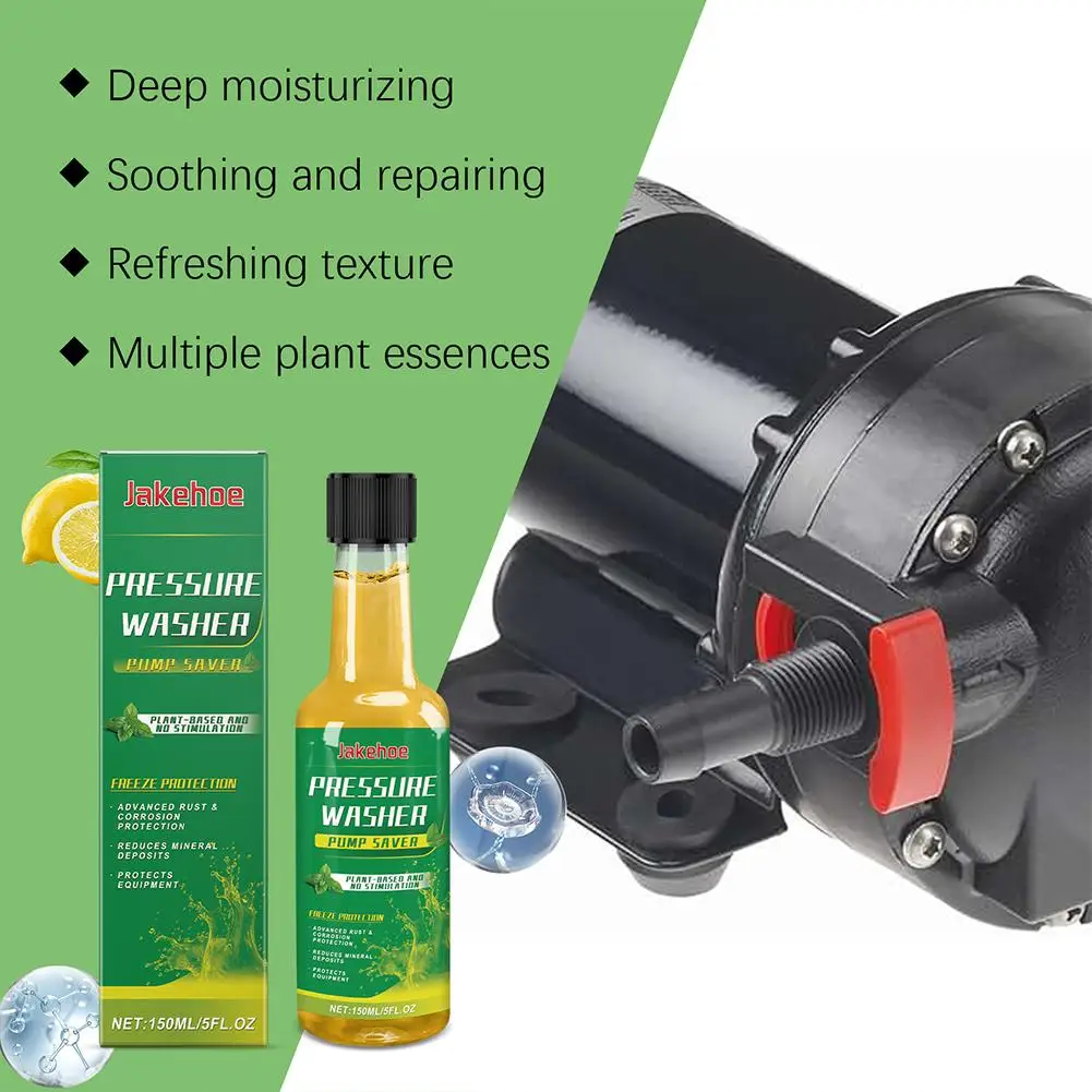 Pressure Washer Pump Saver And Winterizer. Advanced Rust & Corrosion Protection, Reduces Mineral Deposits, Protects Equipment