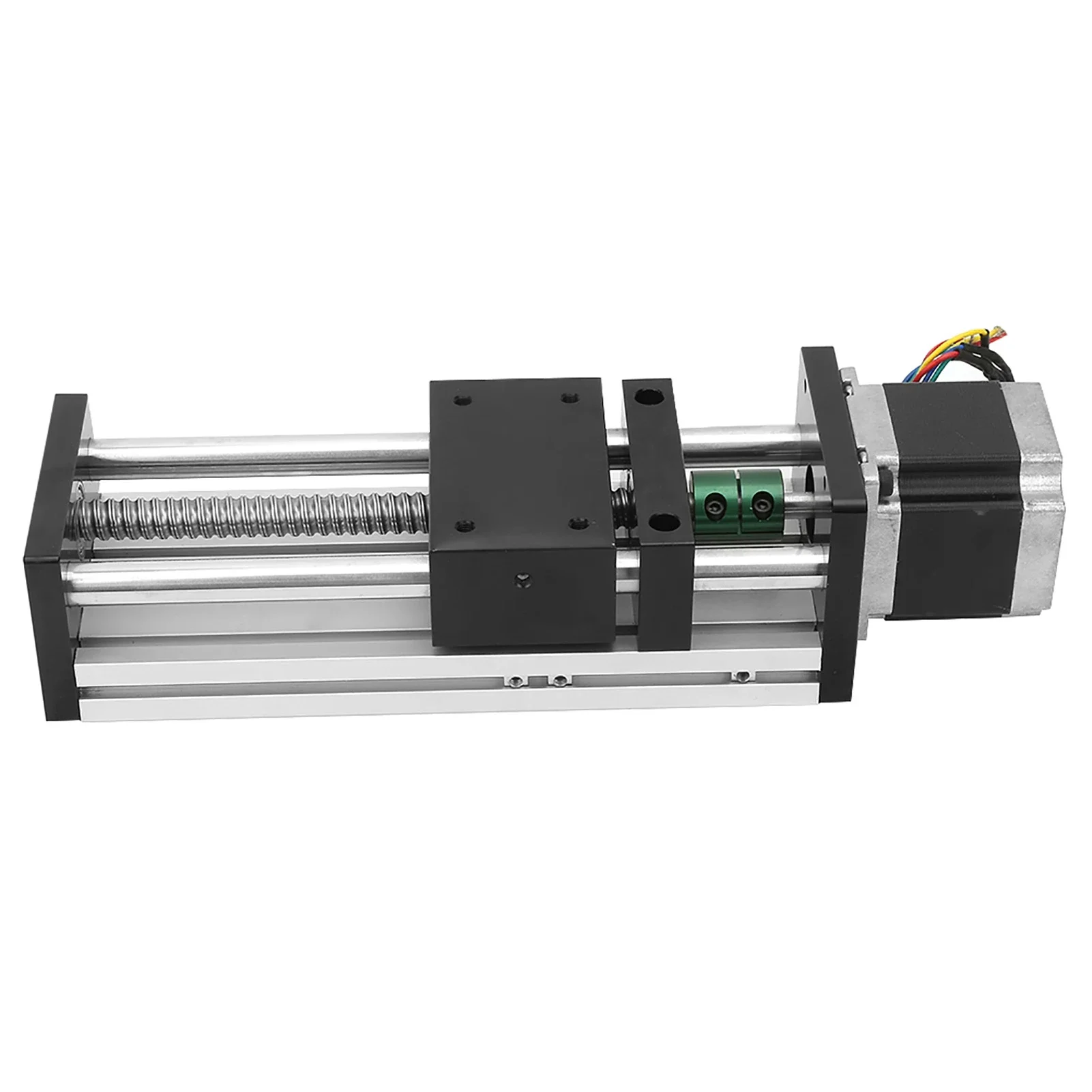 400mm Effective Travel  Rail Sliding Table with Nema23 57 Stepper Motor Linear Motion Nema23 Stepper Motor Motion System