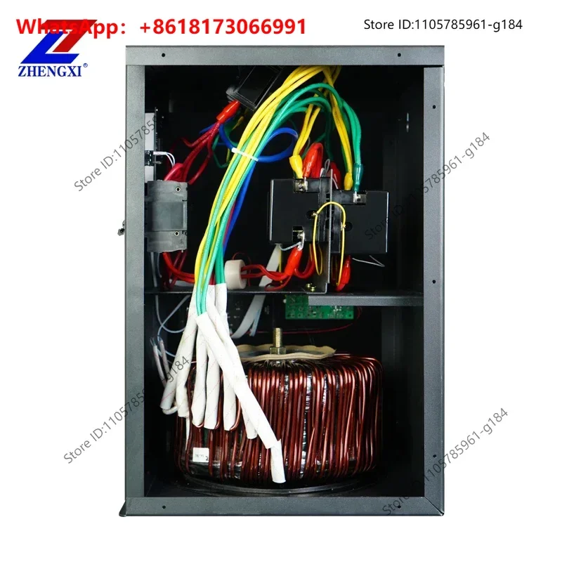 220V single-phase 80-260V AC relay type automatic voltage regulator 10KVA 15KVA 30KVA voltage regulator