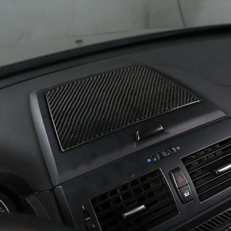 

Накладка на панель приборов для BMW X3 E83 (2006-2010), имитация карбона, 1 шт.