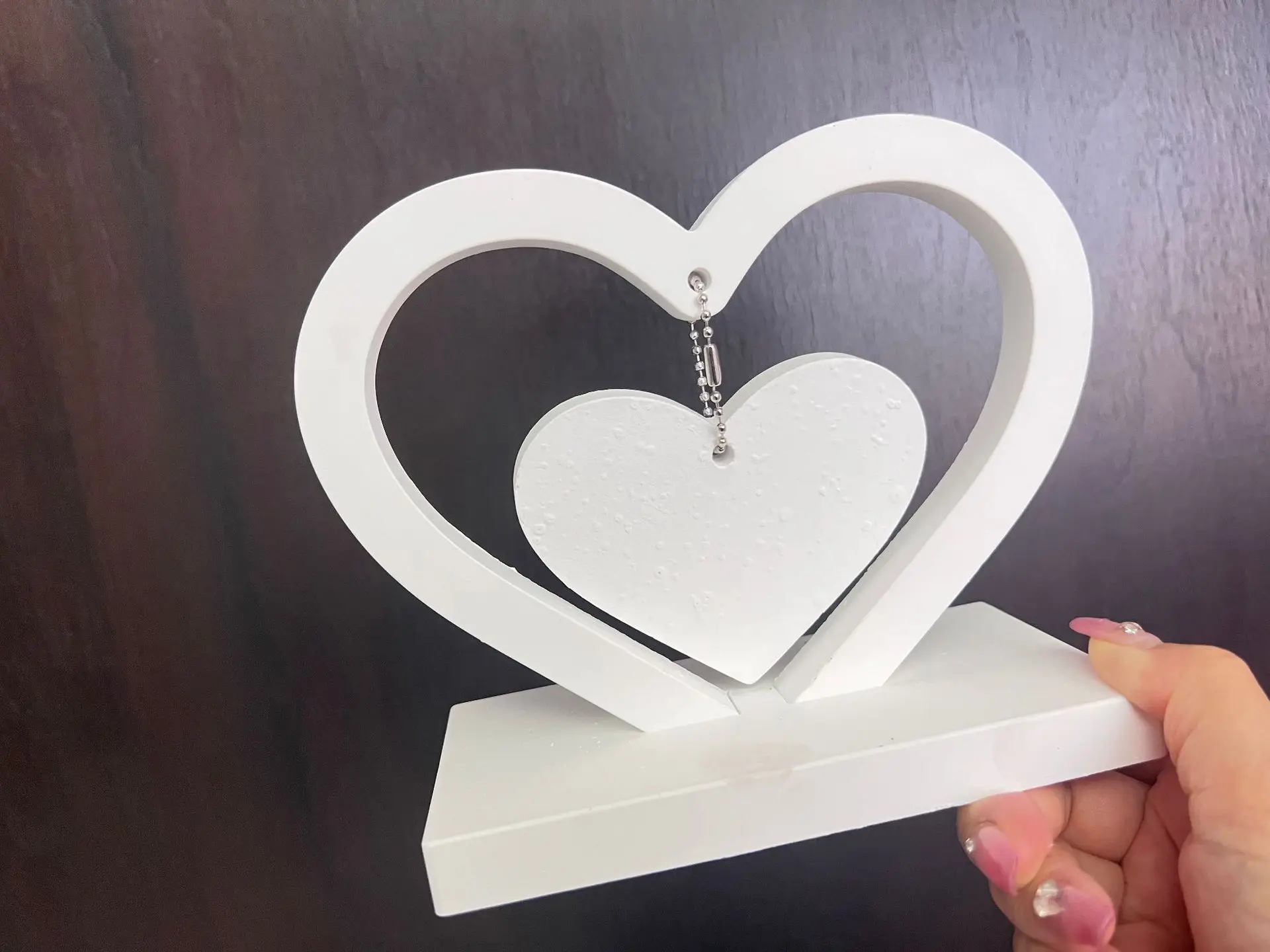 DIY Heart Love Photo Frame Epoxy Resin Mold Silicone Mould Jewelry Decoration Jewelry Tools