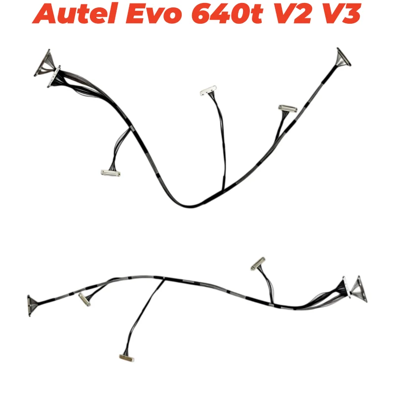 Original New Gimbal Camera Coaxial Line For Autel EVO II 640T V2/V3 PTZ Signal Cable Transmission Wire For EVO 2 Repair Parts