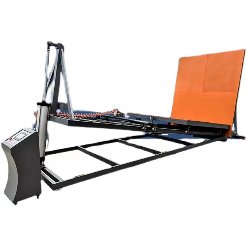 

Bevel impact testing machine handling stacking sliding loading and unloading product transportation packaging impact damage resi