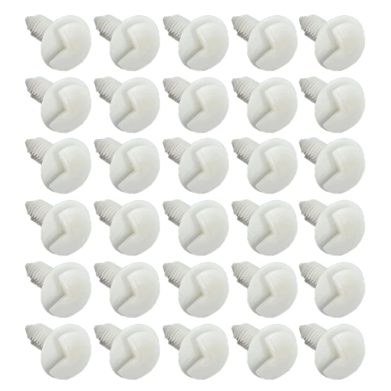 

Professional Vehicle Interior Fastening Clips Weatherproof Designs Automotive Retainer Clips 30pcs for Automotive 363137