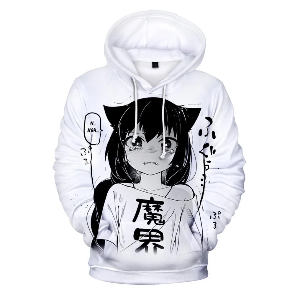 The Great Jahy Will Not Be Defeated 3D Print Oversized Women/Men Hoodie Sweatshirt Jahy-sama Wa Kujikenai Pullover Hooded Jacket