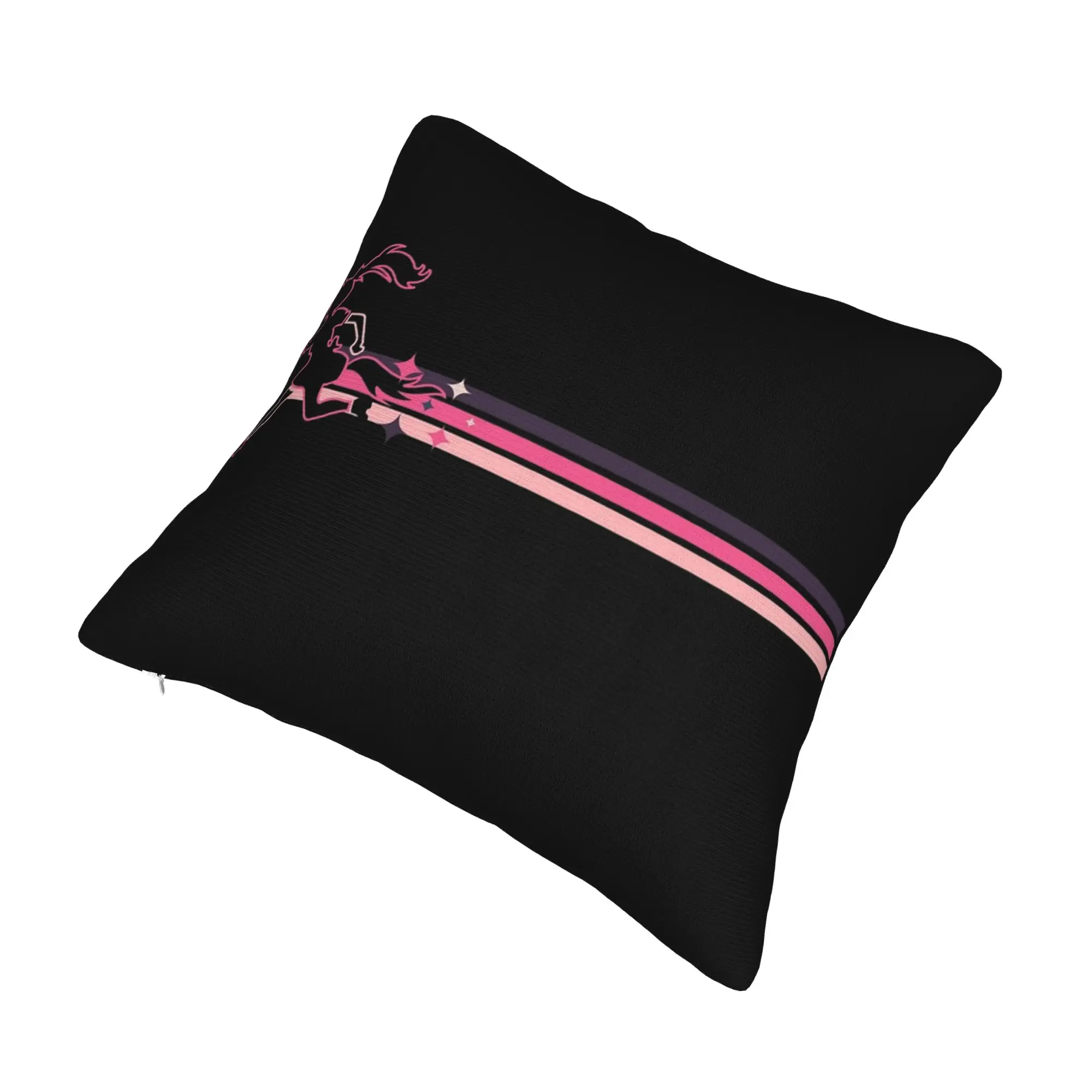 Umamusume Pretty Derby Silhouette Pillowcase Printing Cushion Cover Decorations  Throw Pillow Case Cover Home Square 40X40cm