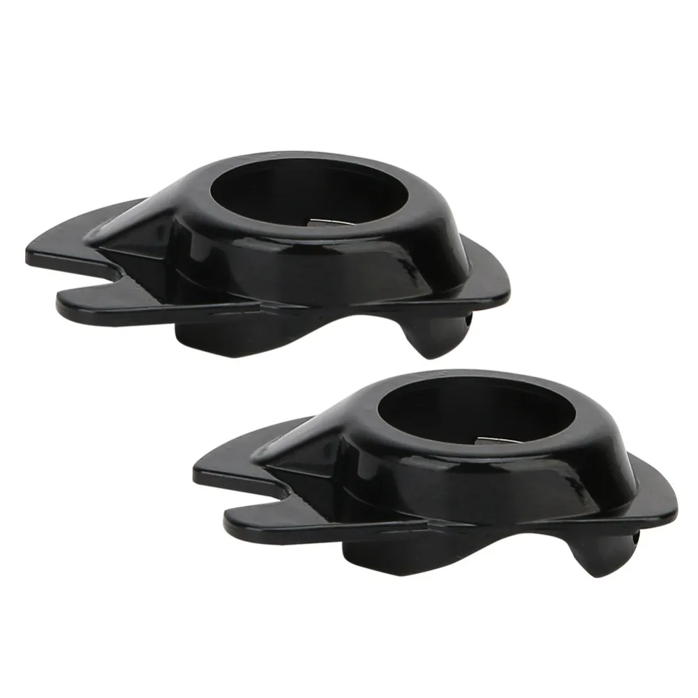 2Pcs Black Bobbin Case Plastic Multifunction Sewing Machine Part Universal Top-Loading Bobbin Casing Household Sewing