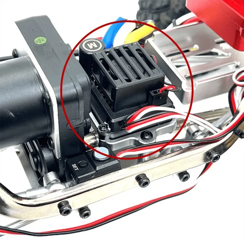 MJX Hyper Go H12Y H12Y + قاعدة تثبيت ESC معدنية ESC حامل 1/12 RC الزاحف ترقية أجزاء السيارة الملحقات