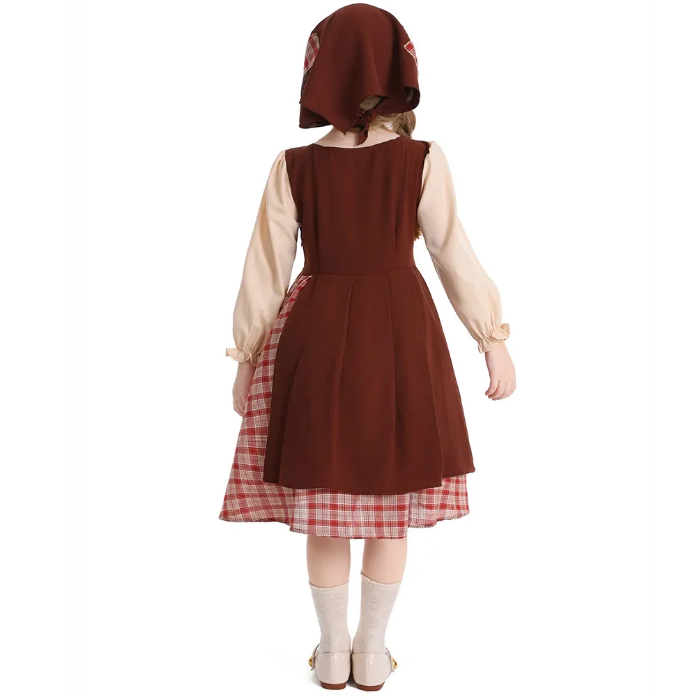 Vêtements для косплея для тренировок, Bravo d'allumettes, Performance Sur Scene, Femme de Chambre de La Ferme Tubeale