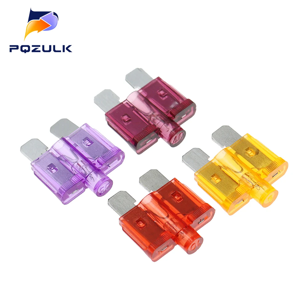 Middle Size Automotive Fuse With Indicator Light Pilot Lamp 5A 10A 15A 20A 25A 30A 35A 40A Medium Fuse With Fusing indication