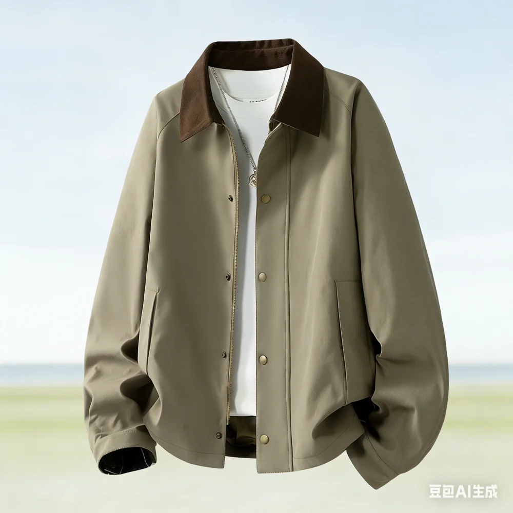 

Spring 2026 new style fashionable casual high-quality multi-color stylish young and fashionable men's versatile all-season jacke