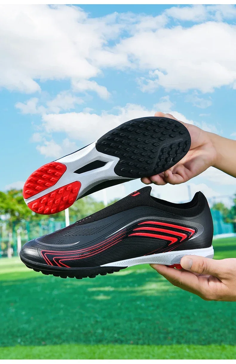Neue Herren-Fußballschuhe TF/FG Professionelle Unisex-Fußballschuhe im Sonderangebot Ultraleichte Hochwertige Fußballschuhe Damen-Stollenschuhe Sneaker – Detail 34