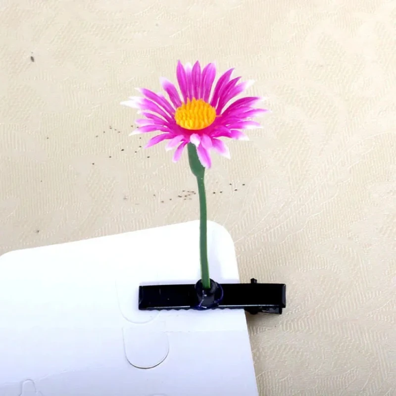 2025 New Simple Korean Green Sprout Grass Hair Clip Plant Bean Hair Cute Hairpin for Women Girls  Hair Plant Accessories Gifts