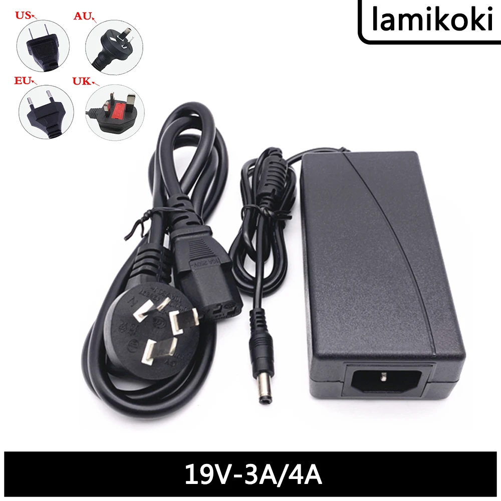 19V Projektor Power Adapter Monitor Display Power Ladegerät Kabel DC 19V DC