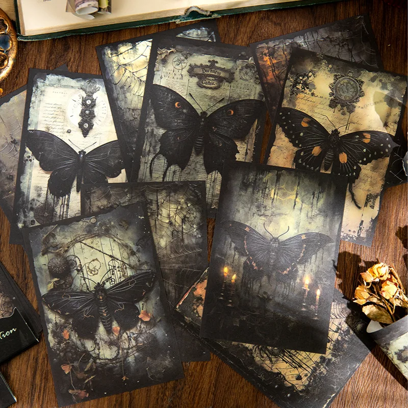 20 pcs Vintage castle building DIY Scrapbooking Decorative background paper for handmade Junk Journal Craft paper
