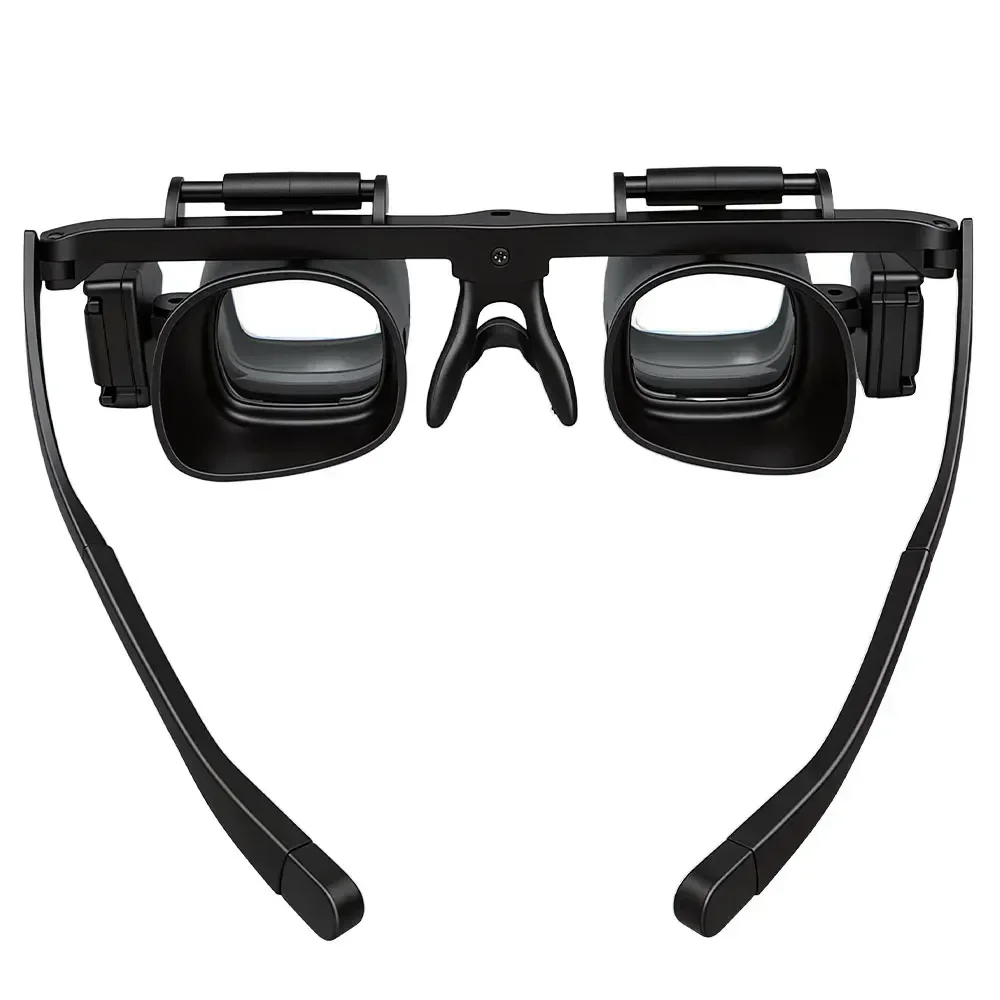 LED-Kopfvergrößerungsglas mit verstellbarem Kopfband, Lupenlinse, Vergrößerungsbrille, 23X, 15X, 8X, 2X, für Uhren- und Schmuckreparaturen. – Detail 35