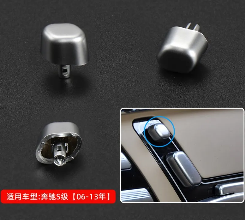 Left Right Car Seat Adjustment Switch Button Cover for Mercedes Benz S Class S300 S320 S350 S400 S600 W221 2006-2013 2218709258