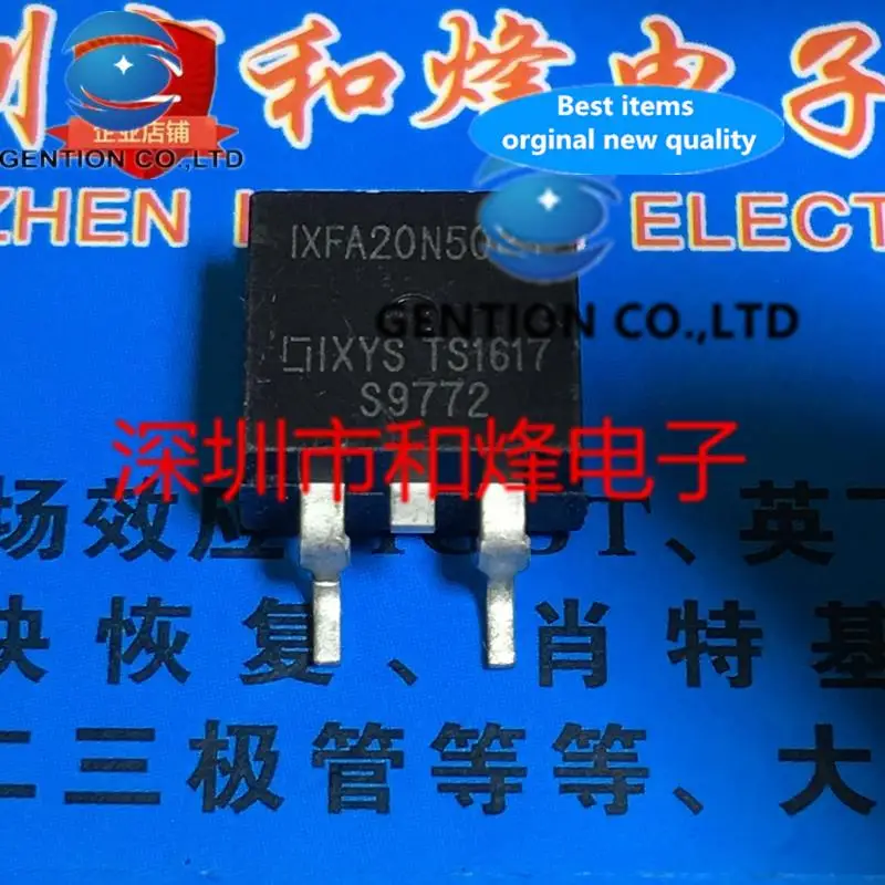 

10 шт. IXFA20N50P3 TO-263 500 В 20 А в наличии 100% новые и оригинальные