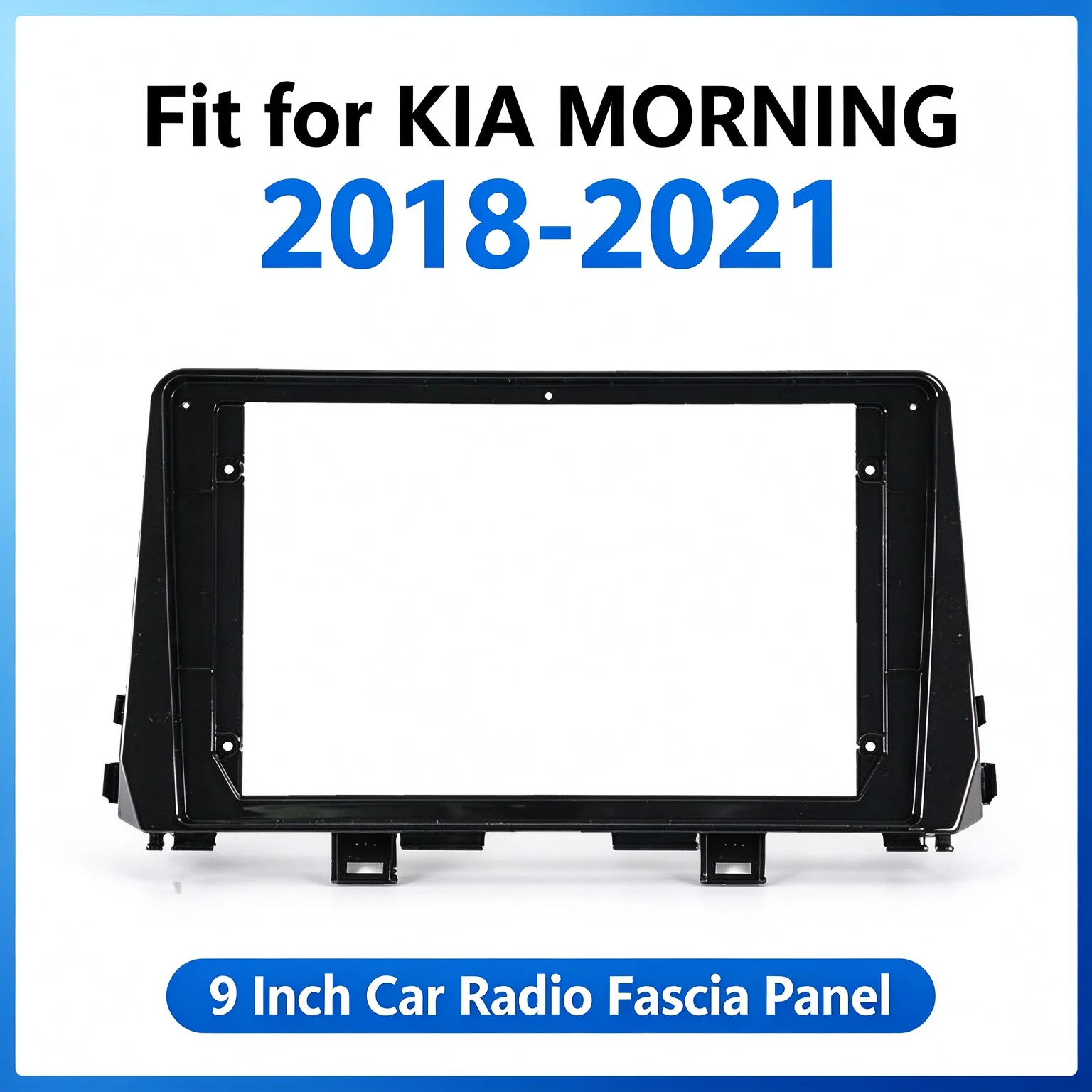 9 Inch for 2018-2021 KIA MORNING Car Radio Android Stereo Audio Screen Multimedia Player Navigation Frame