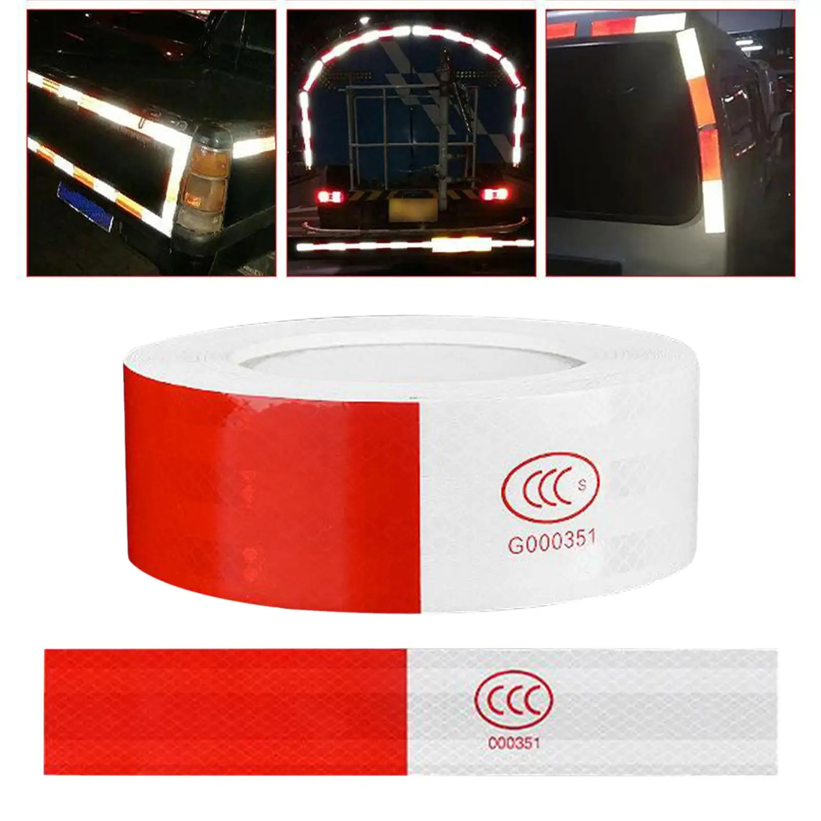 Reflective Tape Warning Tape Outdoor Trailer Reflector Tape