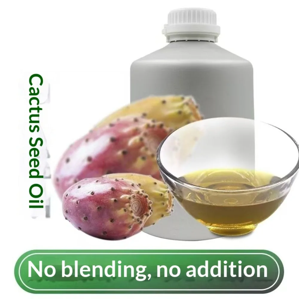 Cold Pressed Prickly Pear Cactus Seed Oil Pure Natural Carrier Oil For Healthy Handmade Skincare