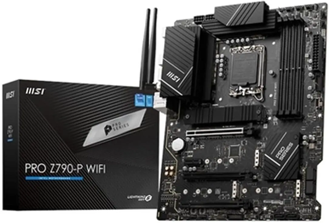 ProSeries Z790-P WiFi Motherboard LGA 1700 DDR5 PCIe 5.0 ATX (Renewed)