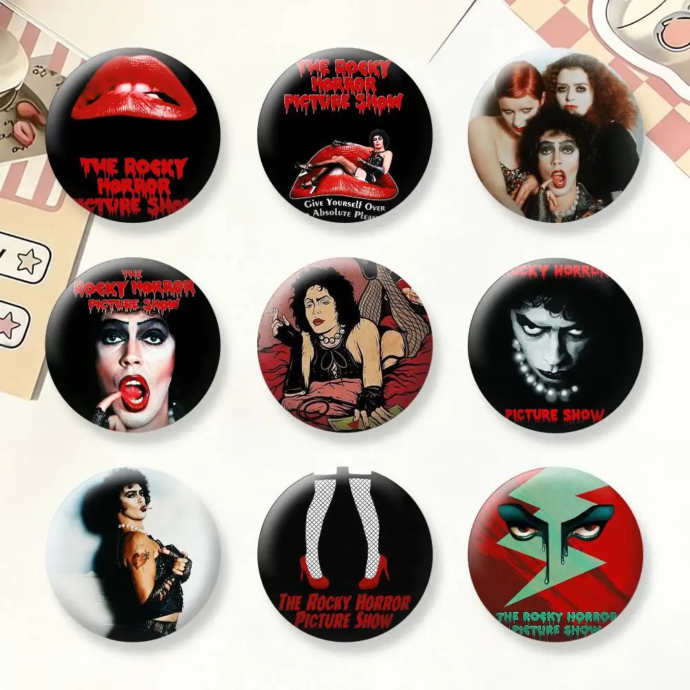 

Cult Musical R-Rocky H-Horror P-Picture Show Button Pins Backpack Clothing Decor Brooch Badge Jewelry Gifts for Kids