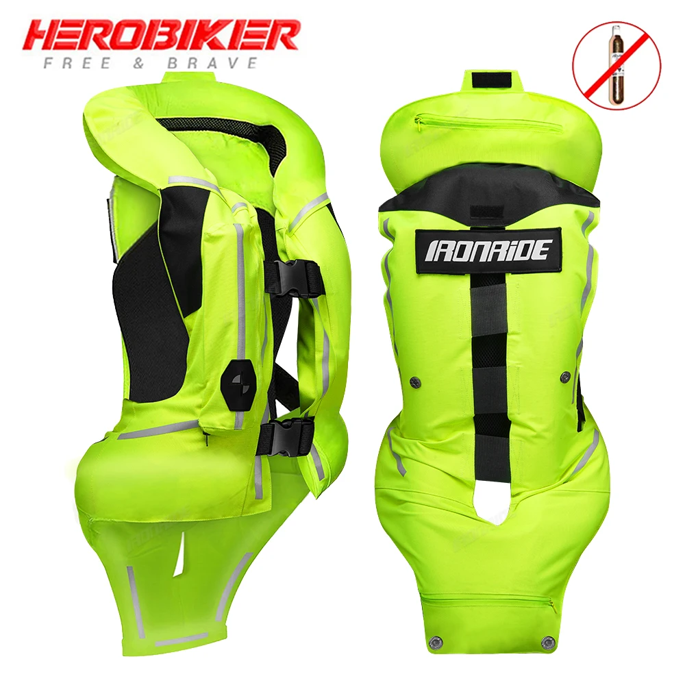 

Мотоциклетный жилет с подушкой безопасности Мотоциклетная куртка Светоотражающий жилет безопасности Позашляховая подушка безопасности для езды на мотоцикле Новый защитный жилет для мотоцикла