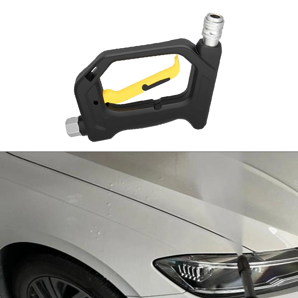 High Pressure Portable Car Wash Sprayer 38F Inlet 14F Outlet Easy Trigger Operation and Shockproof Grip for Extended Use
